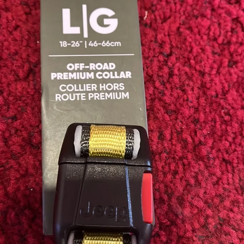 NWT Jeep dog collar